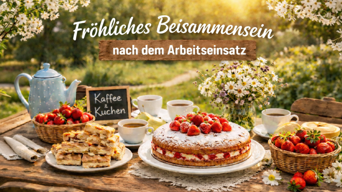 Frühlingserwachen im Kleingartenverein